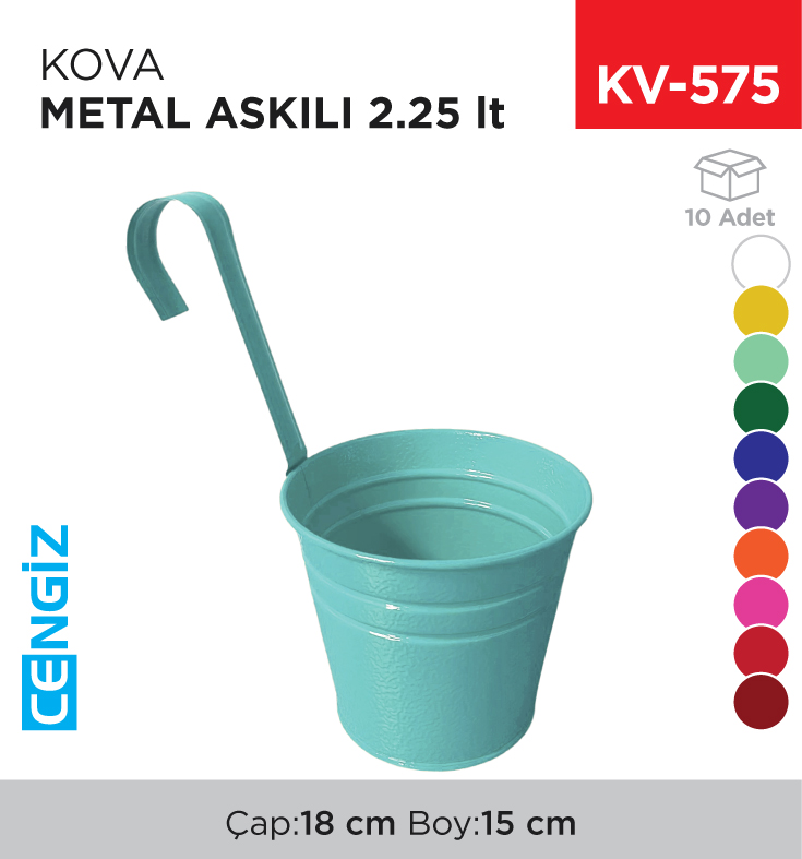 KOVA METAL ASKILI 2.25 LT