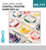 SAKLAMA KABI CONTALI MASTER KARE 900 ML.(30803)