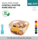 SAKLAMA KABI CONTALI MASTER KARE 900 ML.(30803)