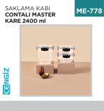 SAKLAMA KABI CONTALI MASTER KARE 2400 ML(30805)